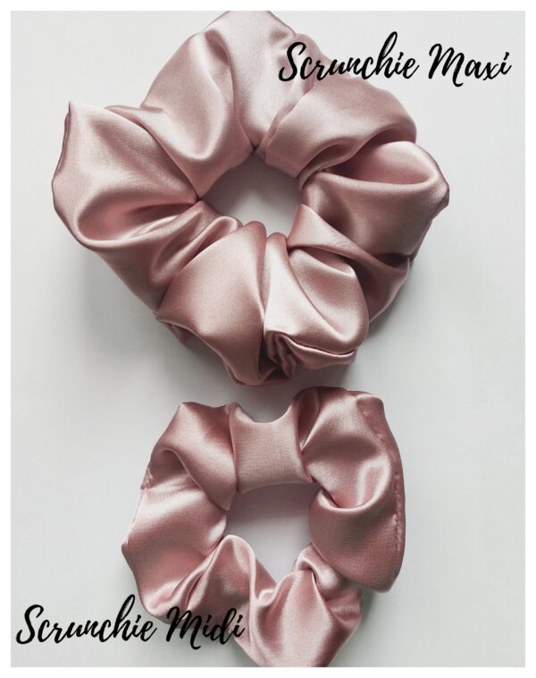 saténová gumička, scrunchie, gumička do vlasov, maxi gumička, handamade, slovenský výrobok, módny doplnok, modnenakupy.sk, ručne šité